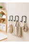 3 Pieces Multi-Purpose Adhesive Hanger Practical Wall-Mounted Organizer - 2