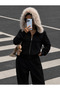 Muchi Fur Detailed 3 Thread Tracksuit Set - 2