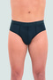 Men's Bamboo Slip Panties Plain Smoked 3 Pack - 4