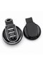 Mini Cooper F55 F56 F57 R56 R57 F60 Black‑Silver Key Case Cover – Stylish Silicone Protection - 2