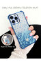 iPhone 15 Pro Compatible Transparent Four Corner Silicone Coated Glossy Edge Case - 3