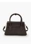 Textured Crossbody Bag with Detachable Strap - 5