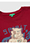 Boy's Red Front Printed Long Sleeve T-Shirt - 3