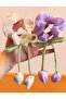 Elegant Organza Bow Tulip Hair Clip - 3