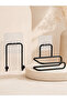 Practical Adhesive Roll Paper Holder and Towel Cloth Hanger 2-Piece Organizer Set - 2
