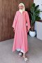 Vibe Striped Tunic Salmon