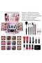 Online Wholesale and Retail Popular Color Three-Dimensional Shiny Makeup Set Eye Shadow Powder Blusher Lipstick Beginner Facial Makeup Set Palettes Makeup Kits - 4