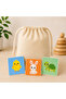 My Baby's First Intelligence Cards 6-12 Months |   Educational Baby Intelligence Cards |   40 Different Color Images |   Early Development, Sensory and Visual Perception Cards |   Cloth Carrying Bag - 3