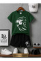 Summer Shorts T-Shirt Unisex (Lion)