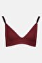 Women 3 Pieces Plain Padded Bra, Multicolor - 7