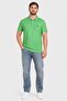 Men Regular Fit Short Sleeve Embroidered Logo Polo Shirt, Green - 2