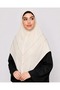Women’s Hijab – Elegant Modest Islamic Headscarf for Muslim Women, Full-Coverage Hijab with Stylish Stitched V-Shape Detail