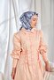 Twill Silk Scarf Bloom Lilac Blue - 2
