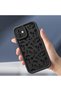 Samsung Galaxy A20/A30 Compatible Simple Line Flower Motif Silicone Case, Flexible Structure - 4