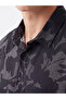 Esvab • Modern & Distinctive Standard Fit Embroidered Viscose Men's Shirt - 3