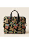 Valley Ethnic Pattern Strap Tablet Computer Notebook Laptop Bag Black - 3