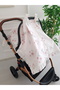 Stroller Cover and Cushion, Double Layer with Ruffles and Zipper, Newborn Baby Products, Stroller - 2