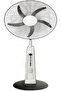 DX2661 Stand Powerful Fan, 18 Inch, with Remote Control | Up to 27H Operation, 12V Rechargeable Battery, 5 Speed Settings, Built-in LED Lights, Dual Power Modes