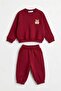La Ciel Paris Baby Boy Teddy Bear Embroidered Tracksuit Set