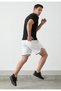 Men's Sporty Striped Cotton Comfortable Fit Shorts - 2