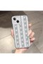 حافظة من السيليكون الشفاف متوافقة مع هاتف iPhone 13، حماية للكاميرا، مضادة للصدمات، طباعة جمالية منقوش - 2