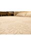 Embroidered Hera Double Cream Bedspread - 4