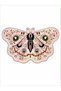 Eta Butterfly Patterned Modern Woven Base Decorative Carpet Eta4110