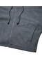 Kumaş mix kapüşonlu sweatshirt - 4