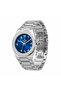 Fakhr Men’s Stainless Steel Analog Watch – Quartz Movement | Tough Built | Premium Silver Finish - 2