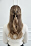Transparent Brown Large Size Hair Clip Claw Clip Stylish and Practical for Daily Use - 2