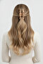 Shiny Light Brown Large Size Hair Clip Claw Clip Stylish and Practical for Women - 2