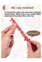 Rotating Gel Crayon 12 Colors 1 Piece Masis Plastic Boxed Set of 12 Crayon Pens Erasable Harmless - 3