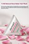 100% Natural Rose Water Intensive Moisturizing Hair Mask 25 ml X 5 Pieces - 4