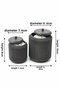 Cotton & Ear Swab Storage Box |   2-Piece Organizer Set - Set of 2 with Covers - 3