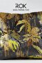 Leaf Patterned Throw Pillow Cover 45X45 cm Decorative Pillowcase - 3