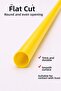 Colorful Thick Frozen Straws 8mm 24cm - 100 Pieces - 4