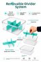 6 Compartment Bag Herbal Tea Storage Box Organizer - 4