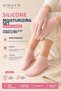 Silicone Moisturizing Socks and Gloves Set for Hands and Feet That Need Repair from Cracking and Dryness