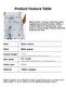 Women's Denim Color 4S6-3 Relax Mom Bird Eye Detailed Design Denim Shorts - 5