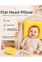 Baby Flat Head Pillow Newborn Head Support Cushion 33X23 cm - 5