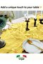 Bohemian Decorative Tablecloth |   Wedding, Party, Promise, Engagement, Special Day Decoration Table Decoration - 3