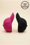 Pink - Black Premium Quality Set of 2 Unisex Micro Fabric Hats - Adjustable Velcro Sports Cap Women's Men's Hat Couple Combination - 5