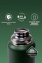 2085-1 Double Layer Stainless Steel Thermos Flask with Handle 1.5Lt Green - 2
