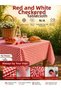 Wega Square Patterned Multi-Purpose Tablecloth Table Cloth Balcony Garden Camping Picnic - 2