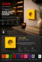 Aion Collection - Vivid Series (Solaire) /(Compatible with All Sockets) Minimal Matte Design Socket / Premium Decorative Vibrant Colors Series (Yellow)
