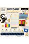 Master Planner Premium Work Set |   A5 Weekly Planner, 9 Color Fineliner Pens, 50 Sheets of Notepads, 10 A5 Pocket Files, Highlighter Pen and Bookmark Set