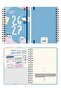 2026-2027 A5 Spiral-Bound Colorful Academic Planner with 16-Month Motivational Pages - Collage - 7