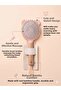 Comfortable Care: Soft Textured Bear-Shaped Hairbrush - 4