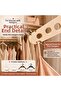 Folding Clothes Hanger 1 Pc New Generation Side-Opening Closet Organizer Space-Saving Hanger - 5