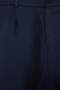 Navy Blue 100% Linen Elastic Waist Regular Waist Men's Shorts & Bermuda Tmnss26Sr00016 - 6